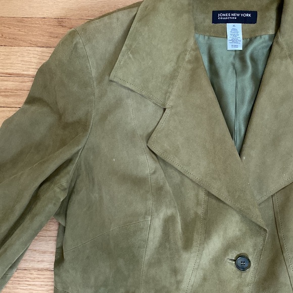 Jones New York suede blazer - Picture 4 of 6